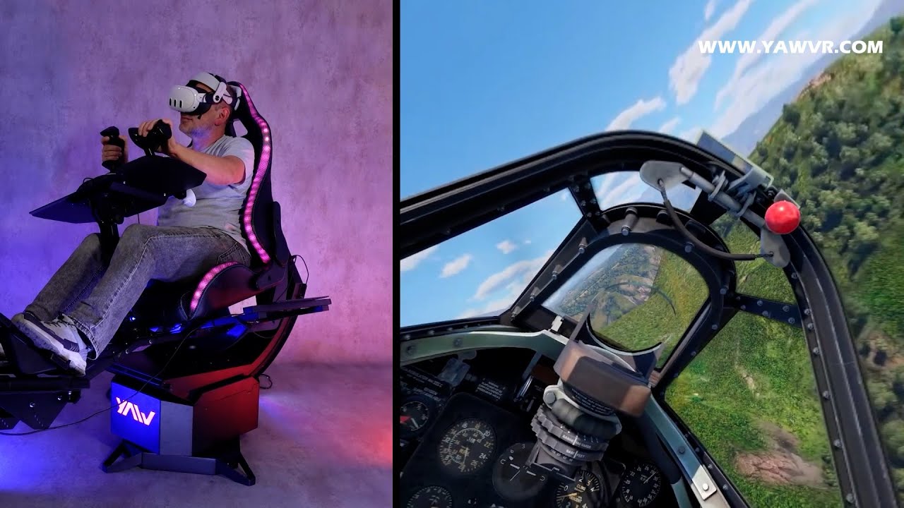Yaw3 - Intro and Warthunder gameplay - Controller based motion compensation